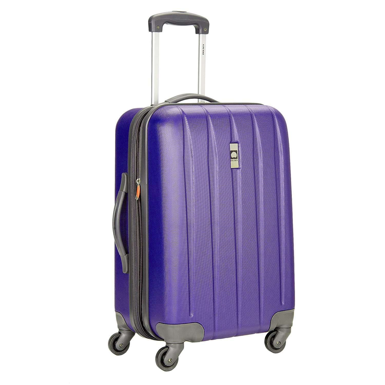 Delsey Luggage Volume Dlx Hardside 21Inch CarryOn Expandable Spinner